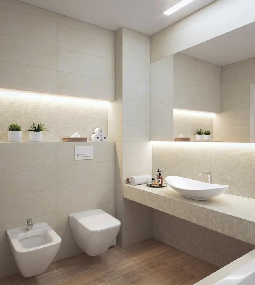 Изображение товара Мозаика из натурального мрамора Crema Marfil Matt 30.5x30.5 см, влагостойкая