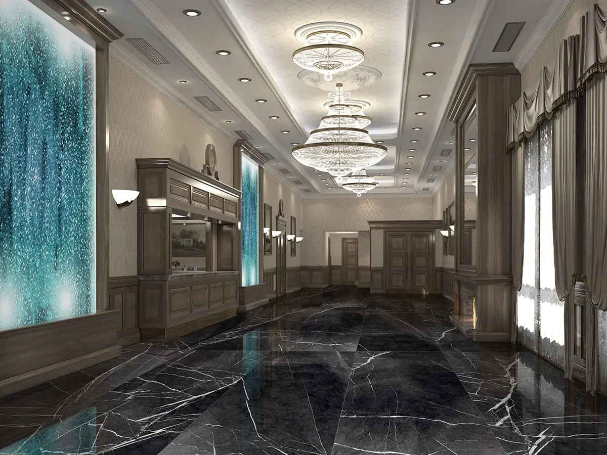 Изображение товара Керамогранит Primavera GR203 60x120 см черный для пола и стен, глазурованный