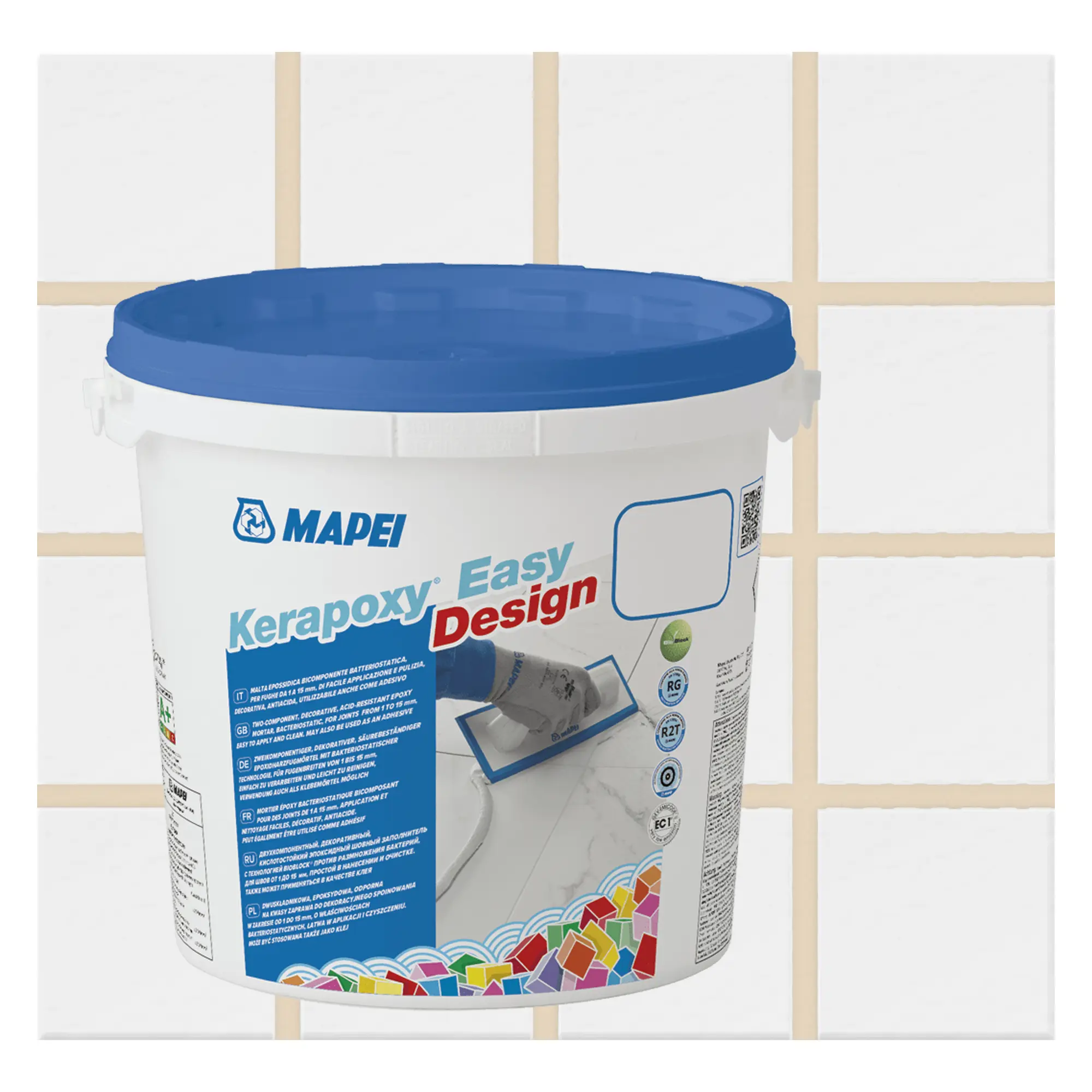 Изображение товара Эпоксидная затирка Mapei Kerapoxy Easy Design 130 Жасмин 3 кг