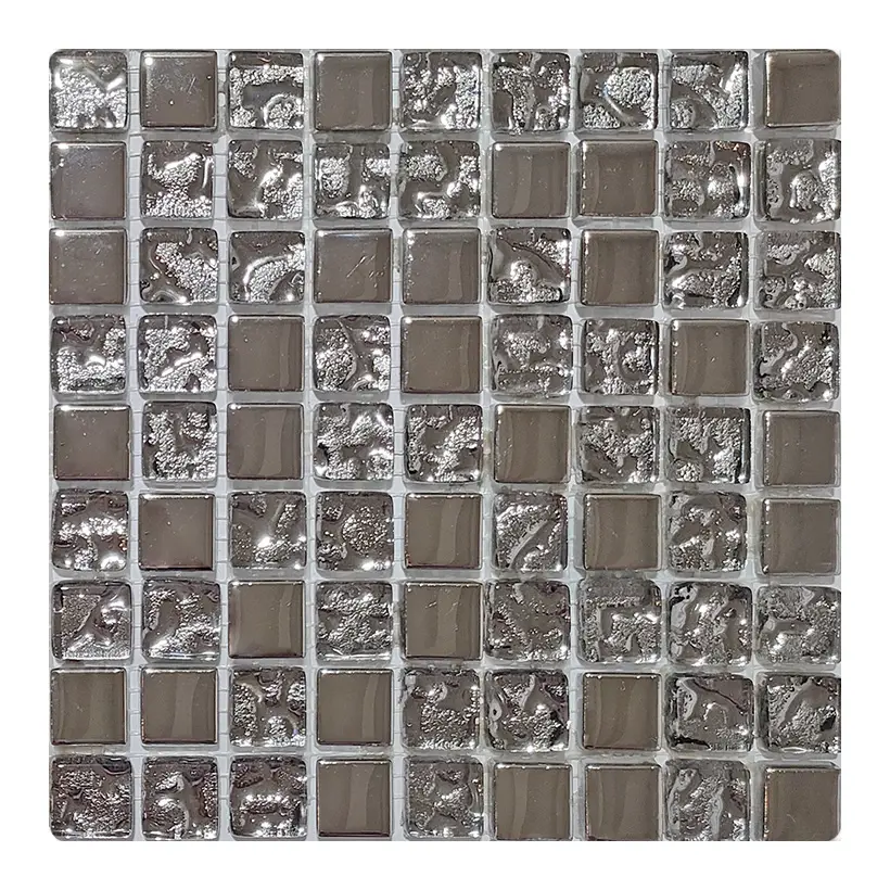 Изображение товара Декоративная мозайка Роскошная мозаика МС 1078 30x30см цвет серый