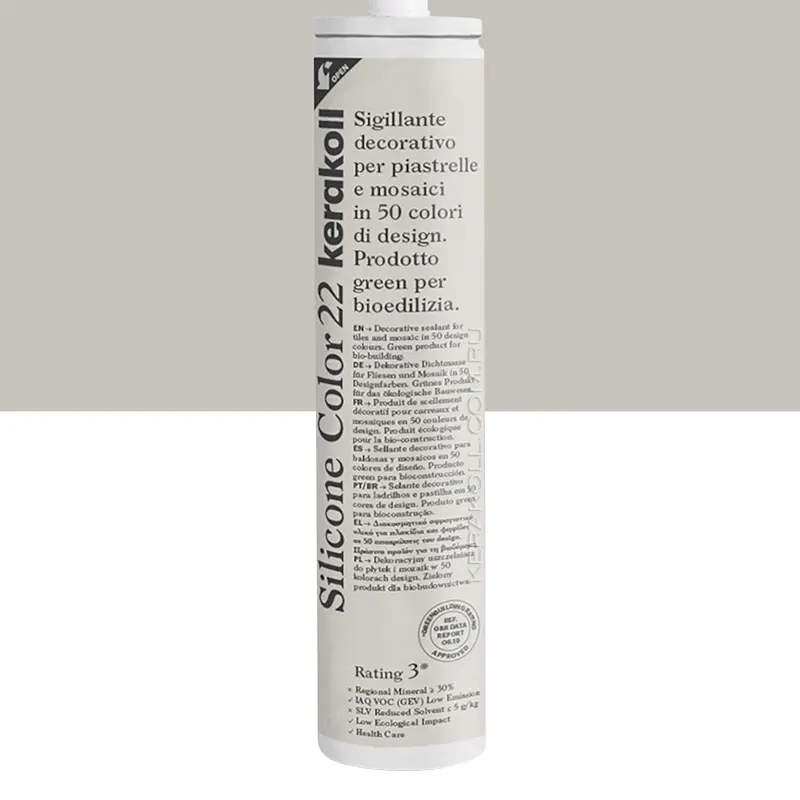 Изображение товара Герметик KERAKOLL SILICONE COLOR 22 Молочный 310мл эко‑совместимый итальянский силикон для швов