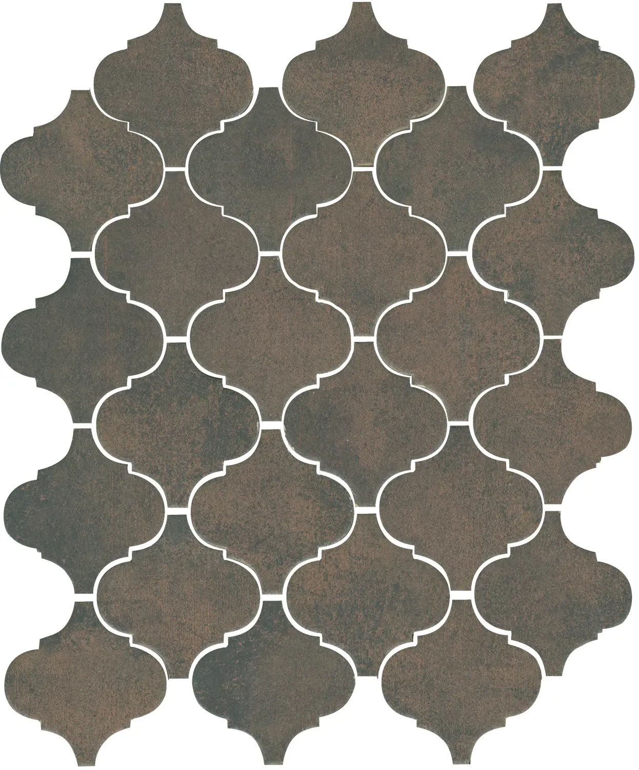 Изображение товара Керамическая мозаика Kerama Marazzi Арабески котто коричневый матовый 26x30