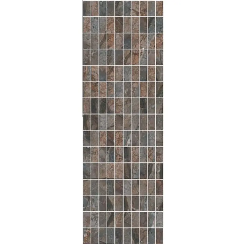 Изображение товара Керамический декор Kerama Marazzi Театро коричневый мозаичный глянцевый 25x75