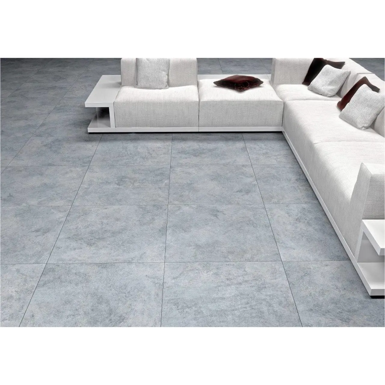 Изображение товара Керамогранит Гранитея Таганай G343 60x60 см серый для внутренней и внешней облицовки