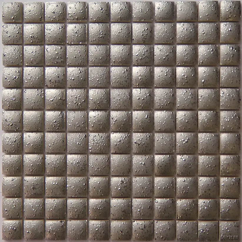 Изображение товара Декоративная мозаика DECOR-MOSAIC MDF-51 30x30см цвет серебро