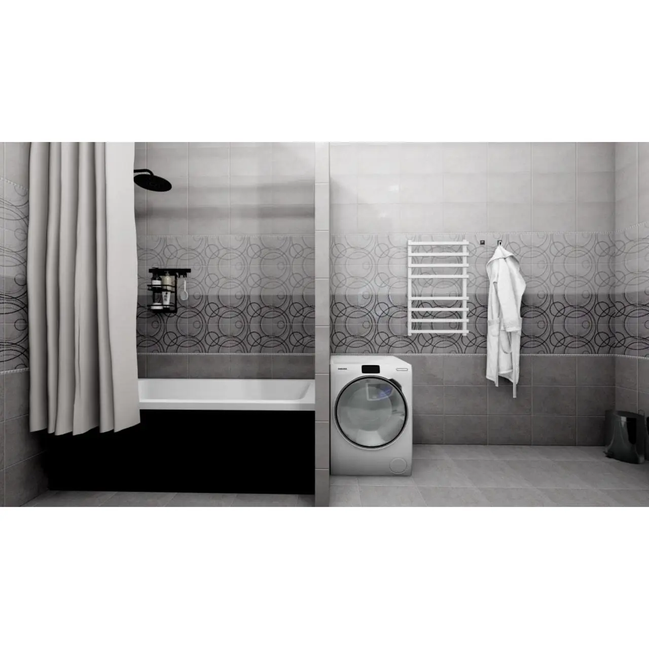 Изображение товара Керамогранит Керамин Урбан 2 40x40 40x40см 1.76 м² цвет серый