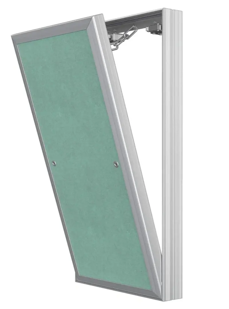 Изображение товара Люк ревизионный Evecs D2040 серый алюминий 20x40 см для стен и перегородок