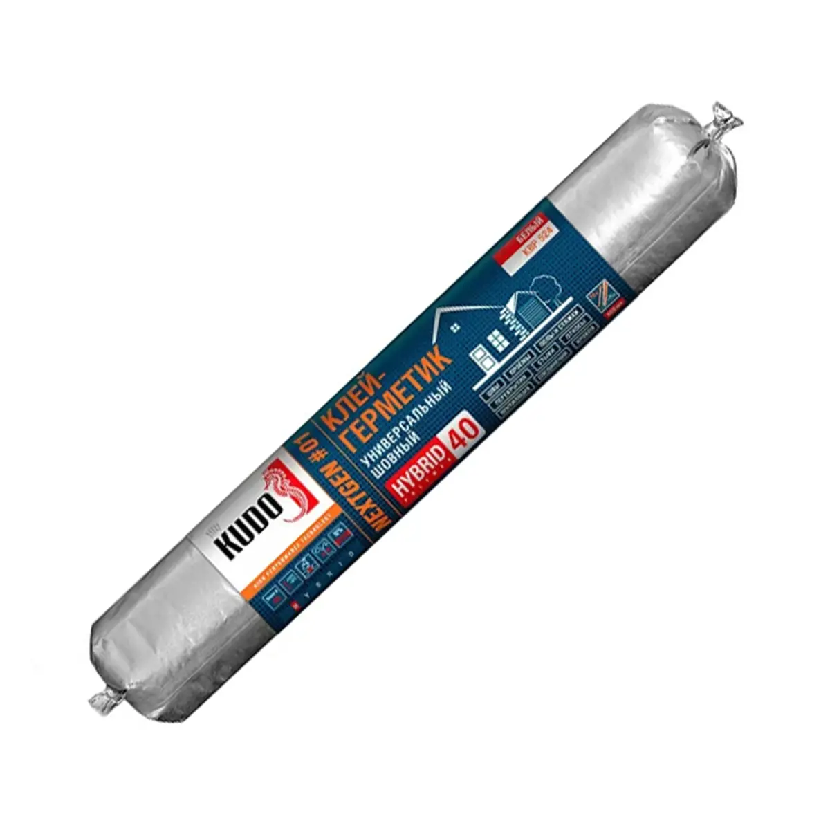 Изображение товара Клей-герметик гибридный Kudo Nextgen 40 KBP-524 белый 600 мл