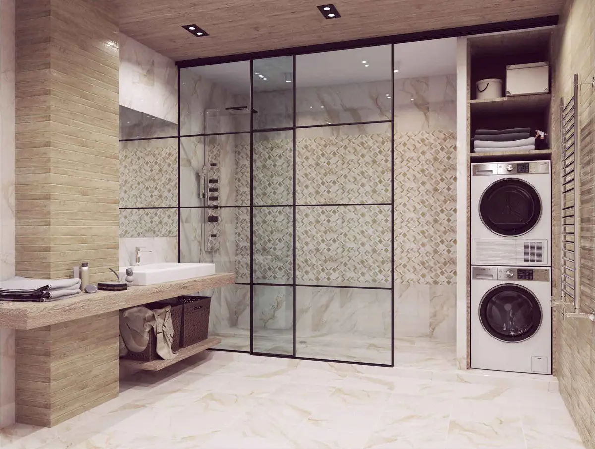 Изображение товара Напольная плитка Kerlife 1050ekb 42x42см бежевый эффект мрамора для пола