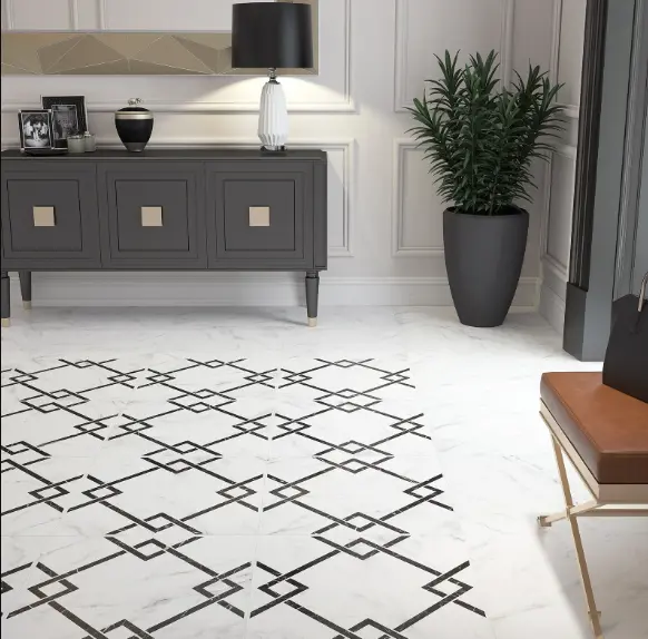 Изображение товара Керамогранит Керамин Монте 00-002243ekb 60x60см цвет белый