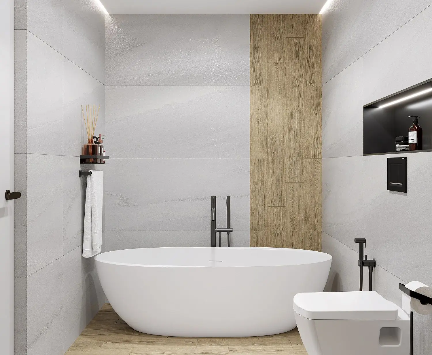 Изображение товара Керамогранит Laparet Urban Dazzle Bianco 60x120 см белый для пола и стен