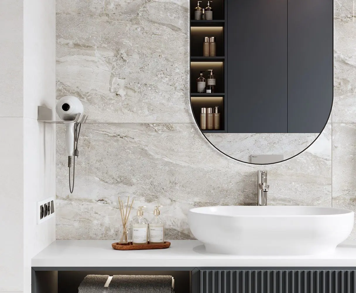 Изображение товара Керамогранит Laparet Energy серый матовый 60х120 см для пола и стен