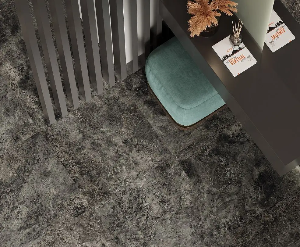 Изображение товара Керамогранит Laparet Galaxy графитовый 60x120 см матовый для пола и стен