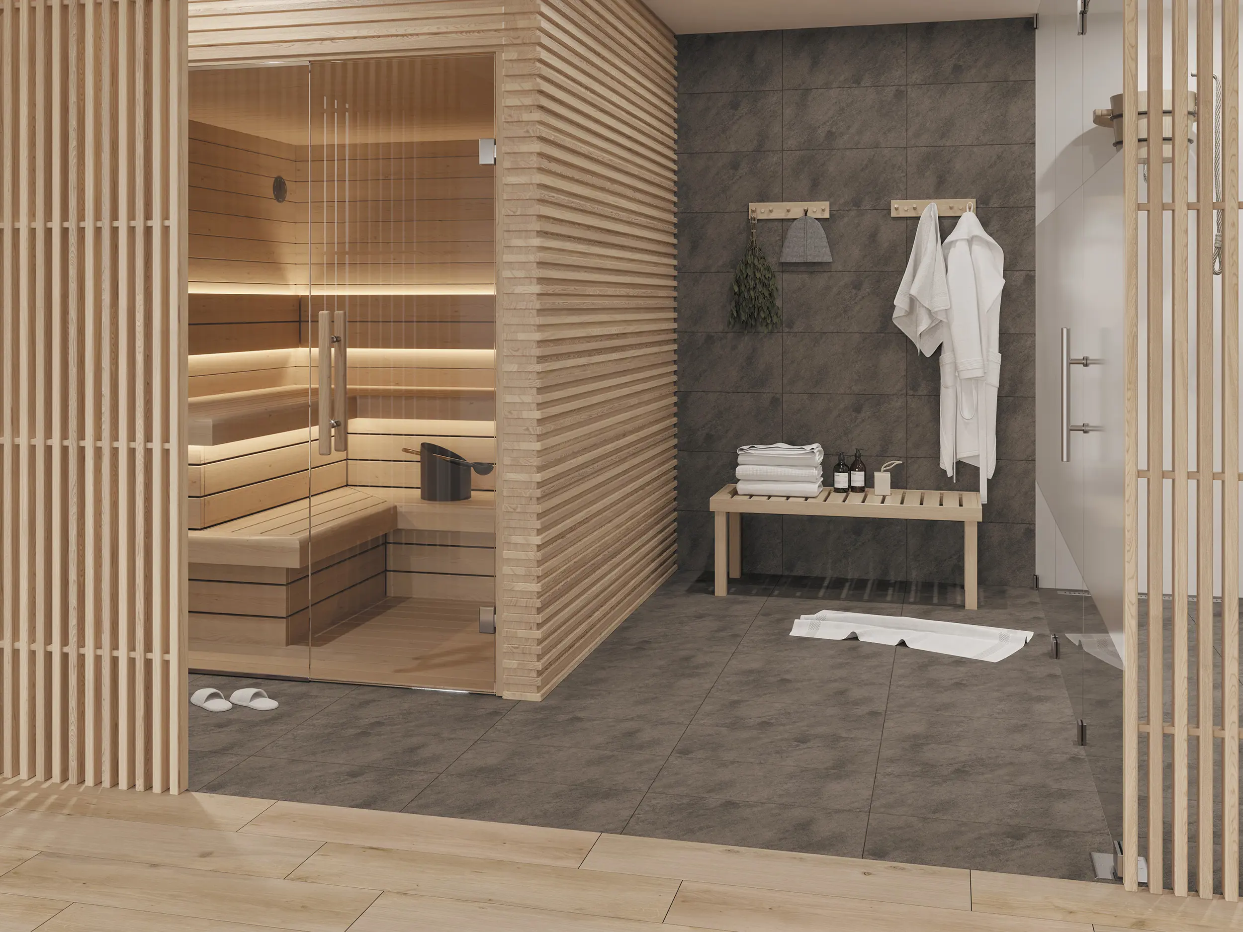 Изображение товара Керамогранит Cersanit Orion OB4L112 29.7x59.8 см коричневый имитация бетона