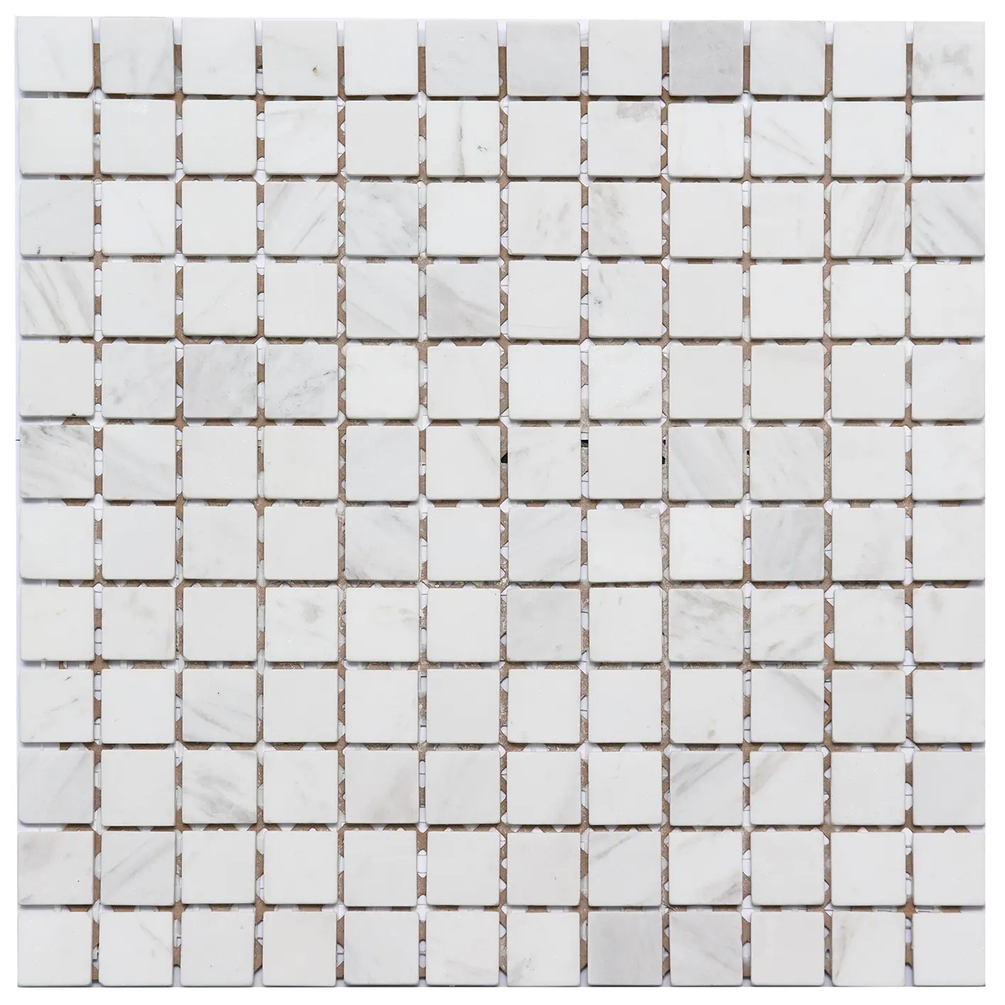 Изображение товара Декоративная мозаика из натурального мрамора Bianco Carrara 29.8x29.8 см NSMOSAIC