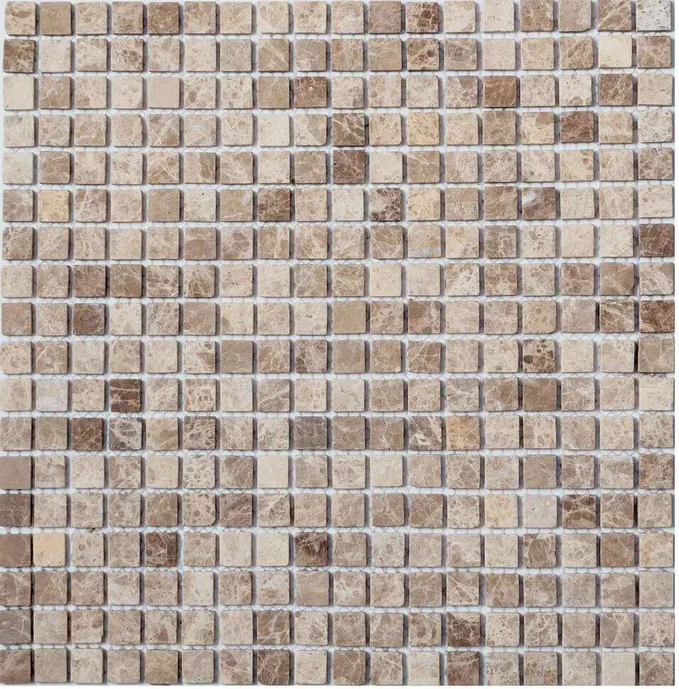 Изображение товара Декоративная мозаика NSMOSAIC К-737 NS05ST0038nsk 30.5x30.5 см коричневая для интерьера и экстерьер
