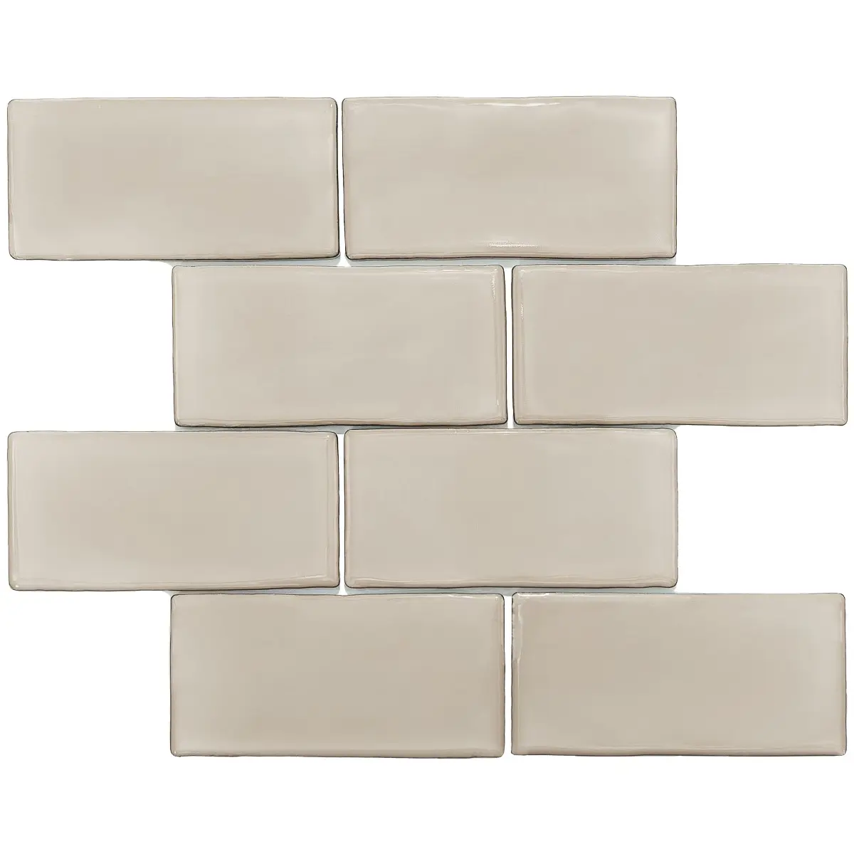 Изображение товара Декоративная мозаика Nsmosaic Pq73150-05 NS11PL0015nsk 31x31.2см цвет Коричневый