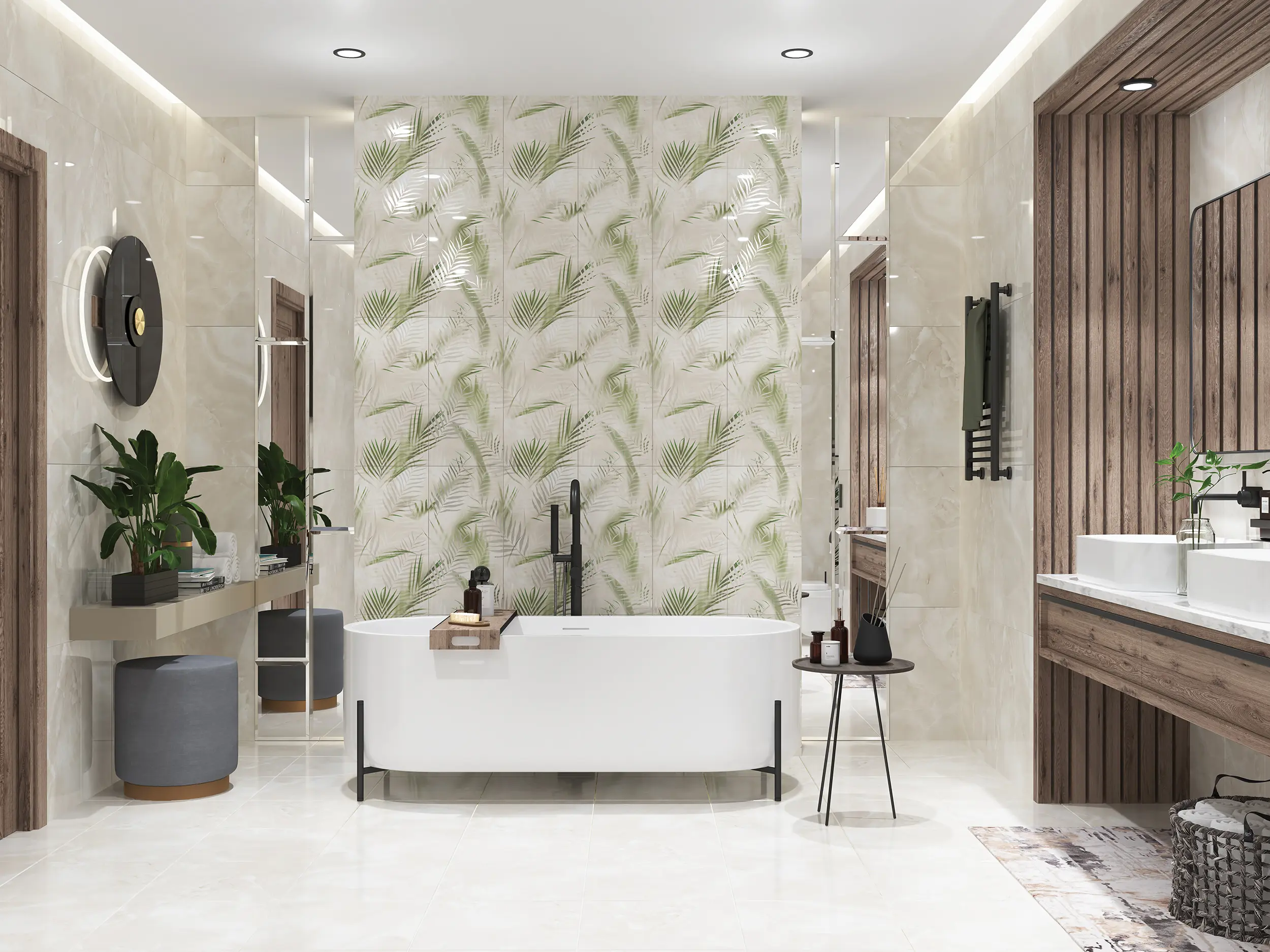 Изображение товара Плитка напольная Azori 508943001tmn Latila 42x42 см, цвет Бежевый