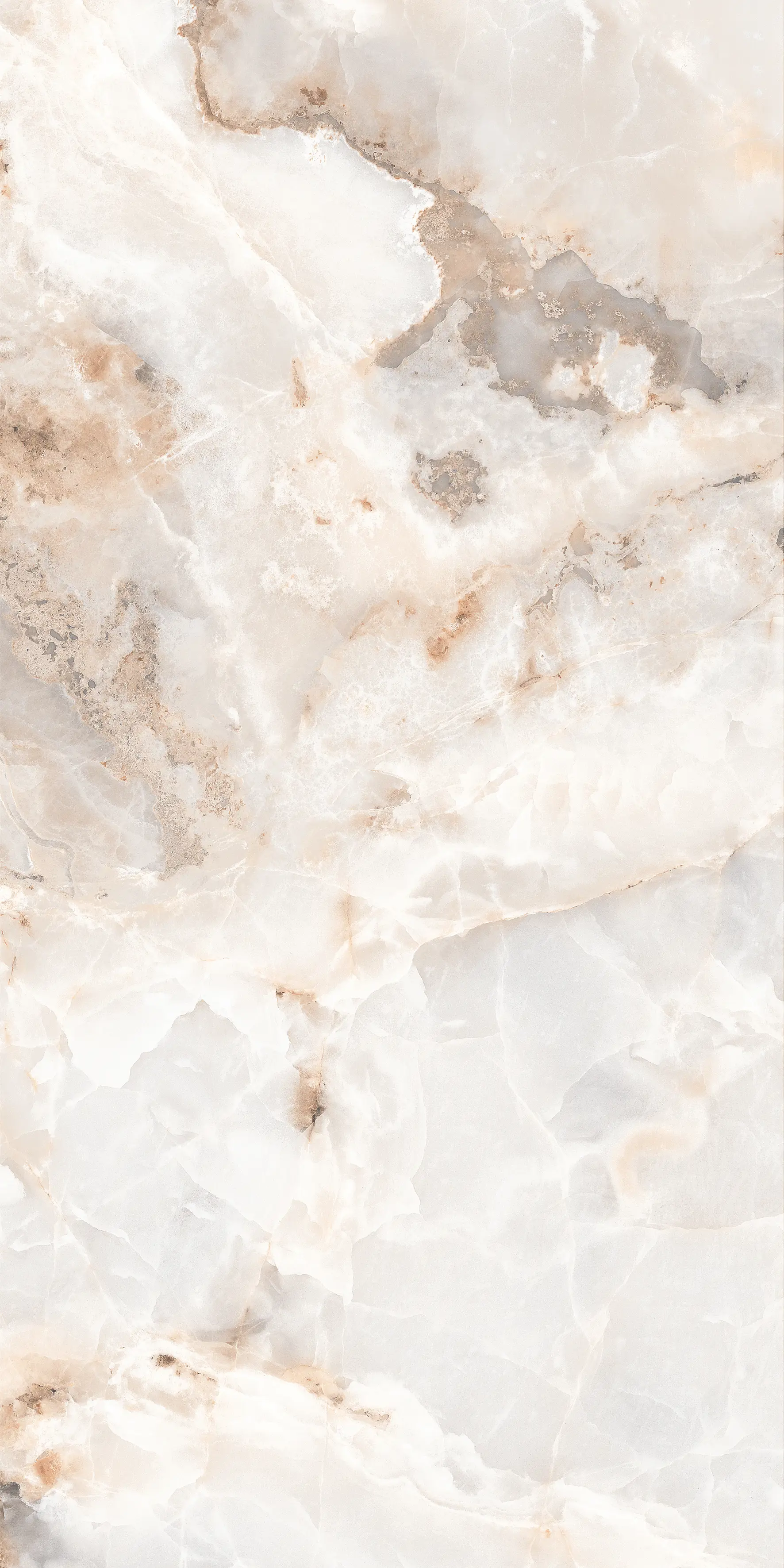 Изображение товара Керамогранит Kerald Natural Onyx Snow 60x120 см мраморный эффект серый