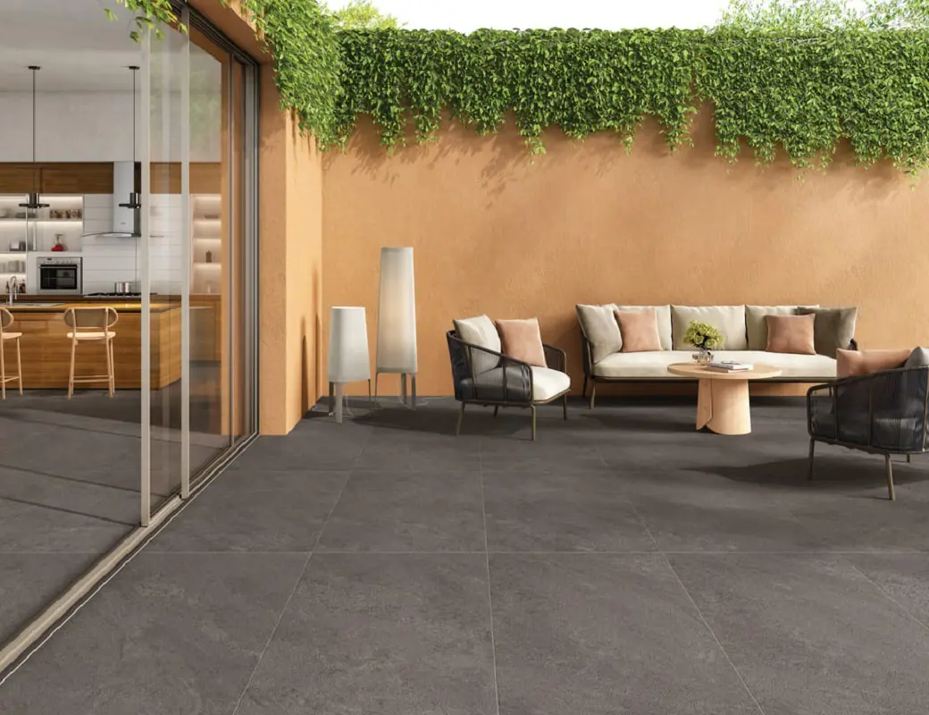 Изображение товара Керамогранит Colortile Petra Nero Duragrip 120x60 см черный