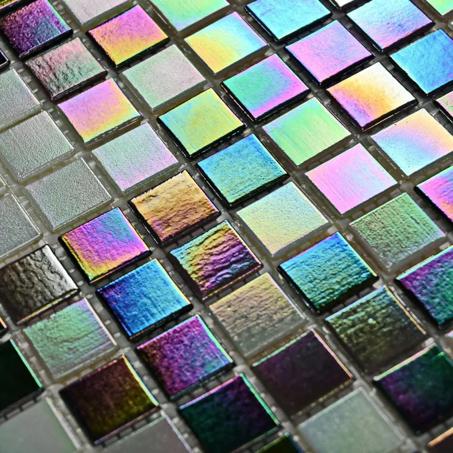 Изображение товара Мозаика Вива Pandora 4*20*20 327*327 стекло, 33x33 см, цвет разноцветный