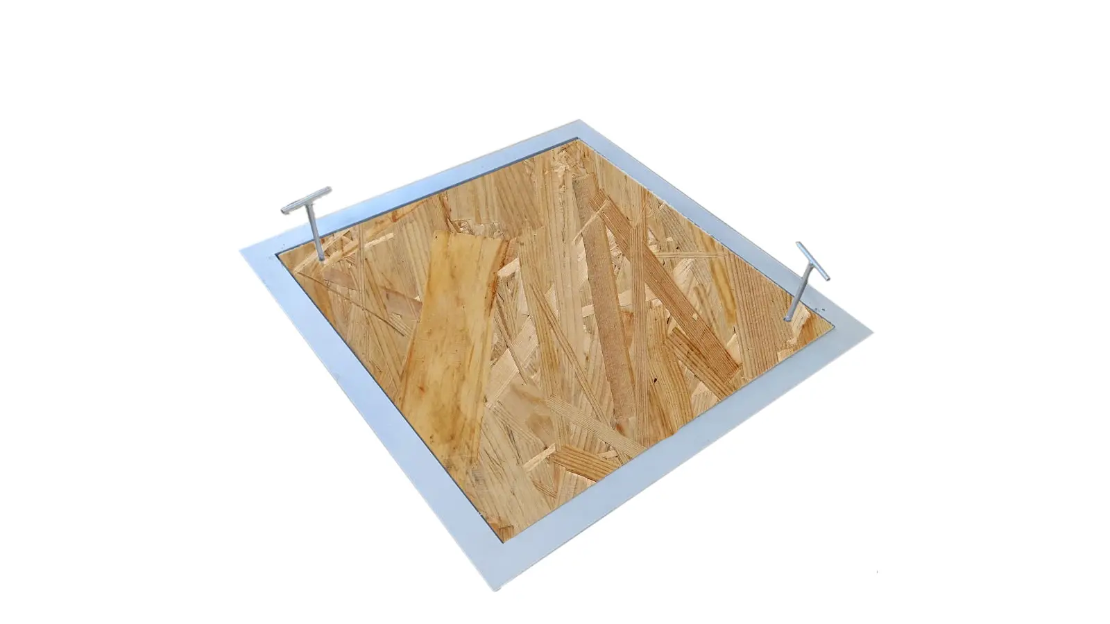 Изображение товара Ревизионный лючок Шамрай LBN600x600 напольный скрытого типа 60x60 без газовых амортизаторов