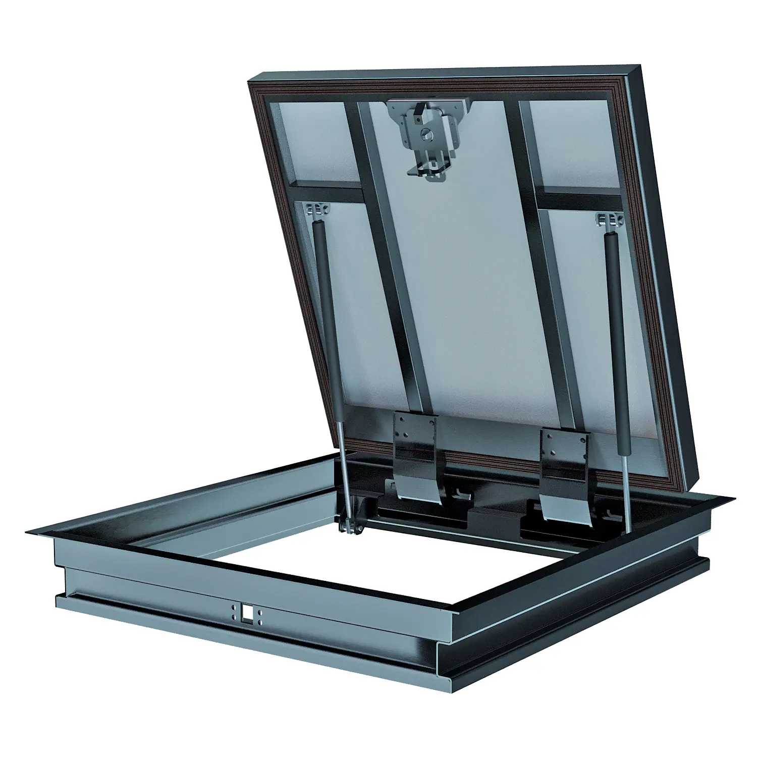 Изображение товара Ревизионный люк Хаммер Бонд 80х80 см, металлический, с ребрами жесткости