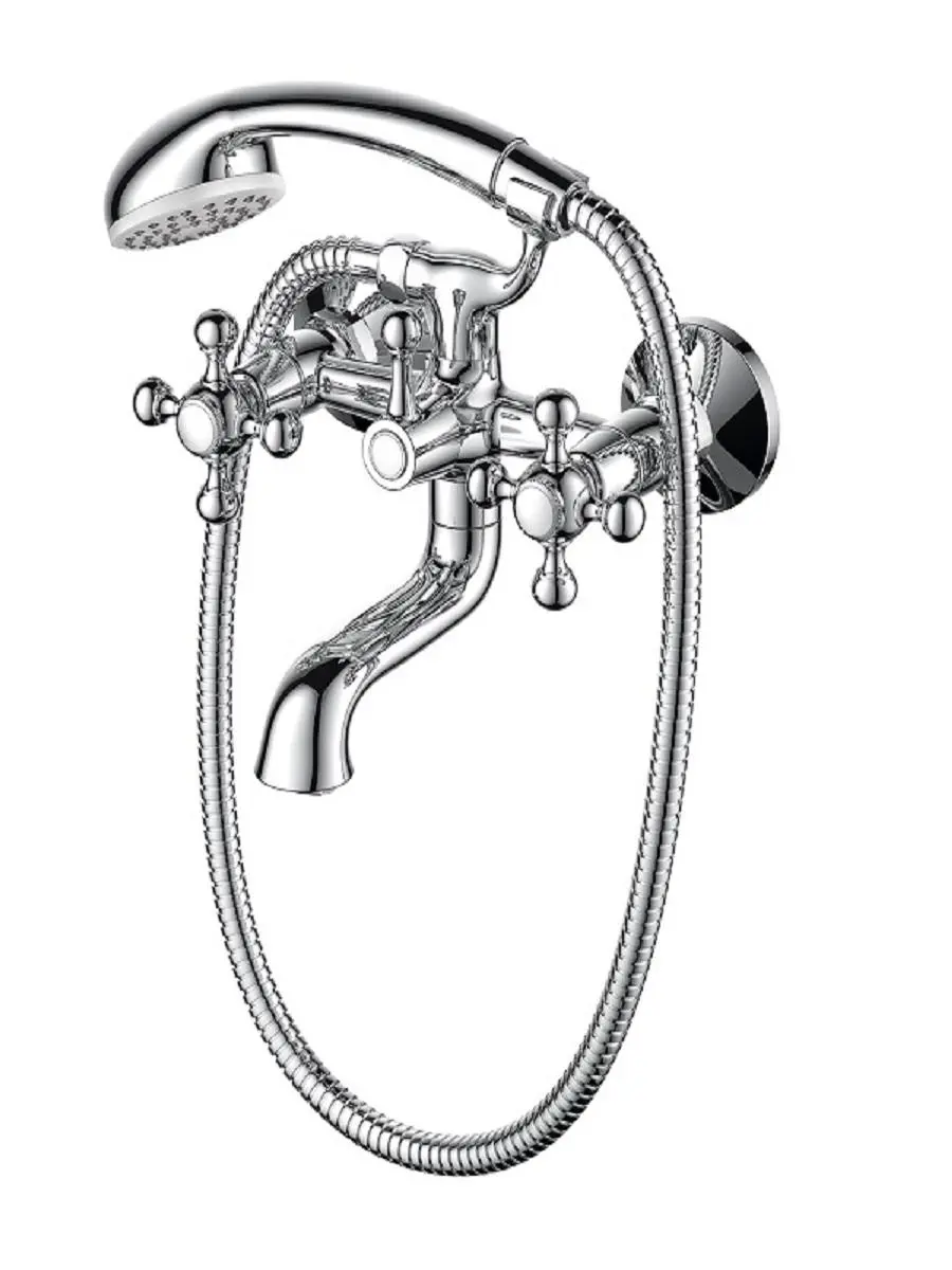 Изображение товара Смеситель для ванны и душа Argotech Total 222N двухвентильный цвет хром