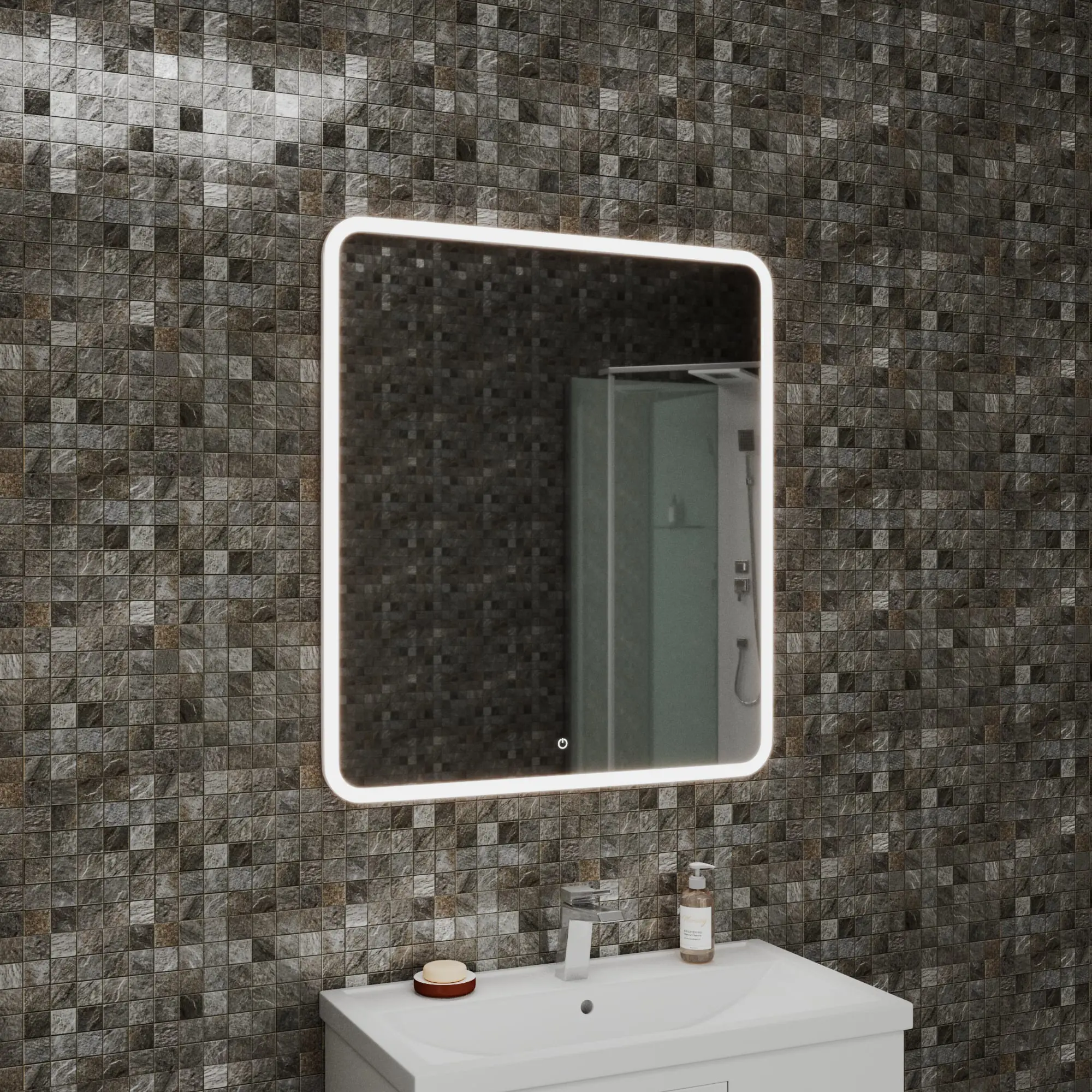 Изображение товара Зеркало Veneciana Camila 68006 с подсветкой 90x80см