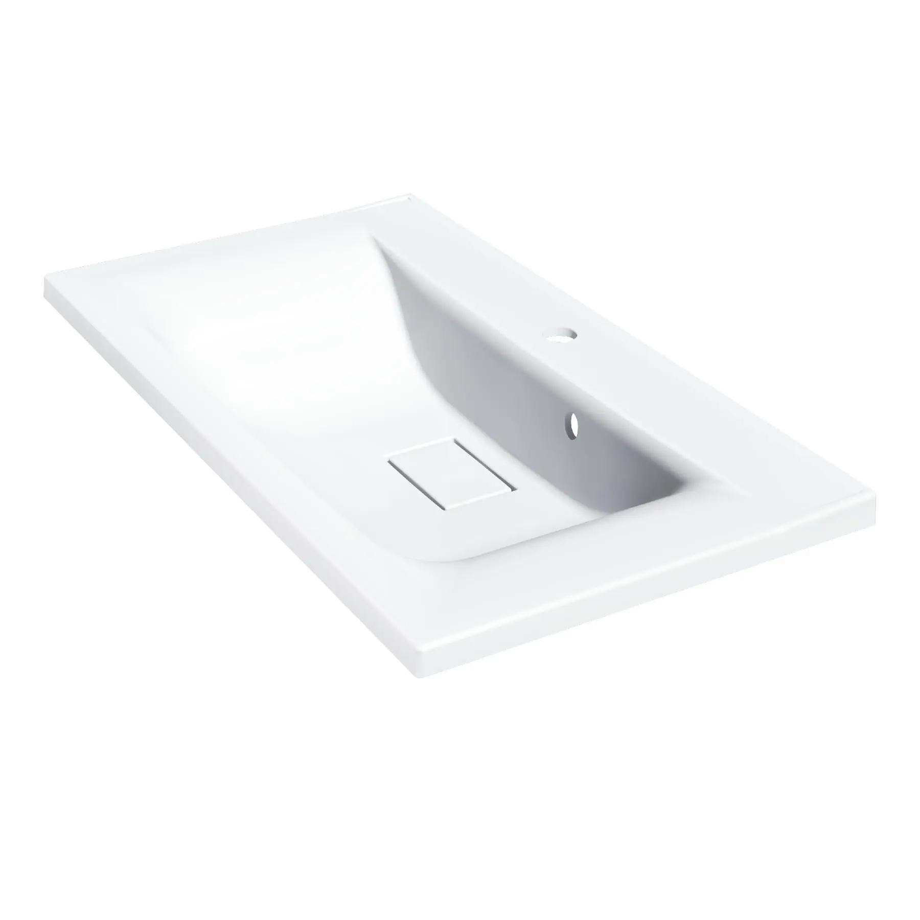 Изображение товара Раковина мебельная Paola elegante 11646 80см цвет белый