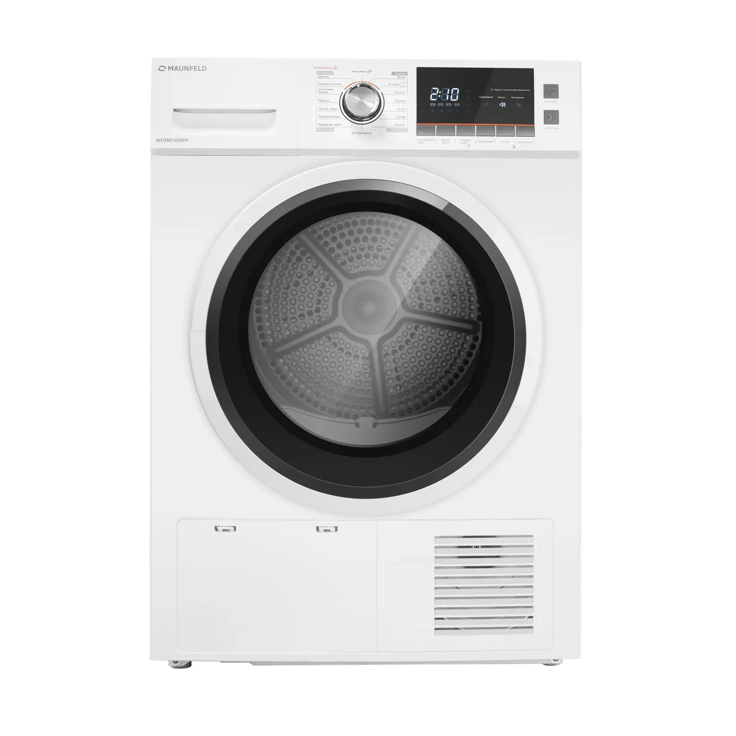 Изображение товара Сушильная машина Maunfeld Mfdm168wh 59.5x84.5x61.5 см 8 кг цвет белый