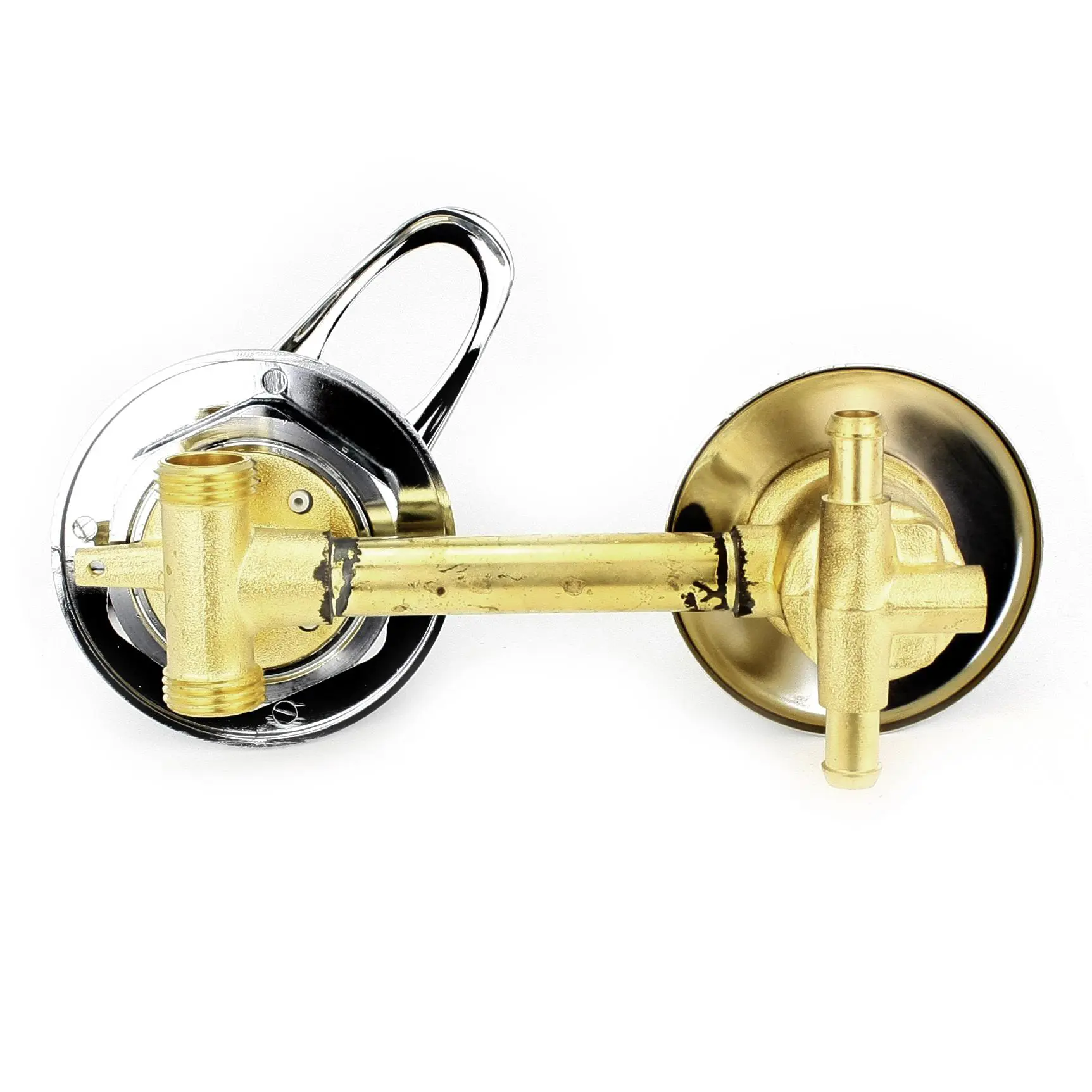 Изображение товара Смеситель для душевой кабины на 2 режима 100 мм SF1465 хомут