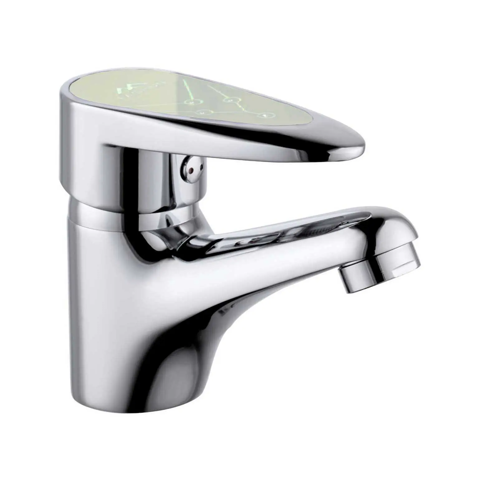 Изображение товара Смеситель для раковины Fashun A1050WHITE однорычажный цвет хром