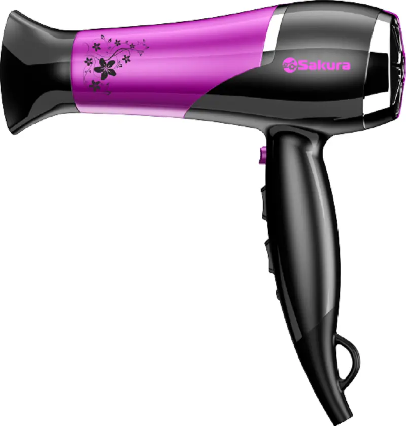 Изображение товара Фен для волос Sakura SA-4016P 2400Вт черный