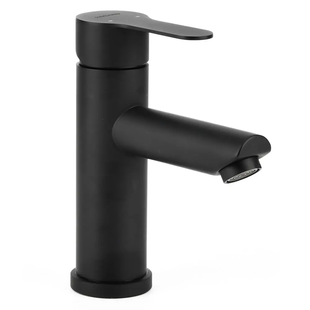 Изображение товара Смеситель для раковины Osgard Hugg Black 12013 однорычажный цвет черный матовый