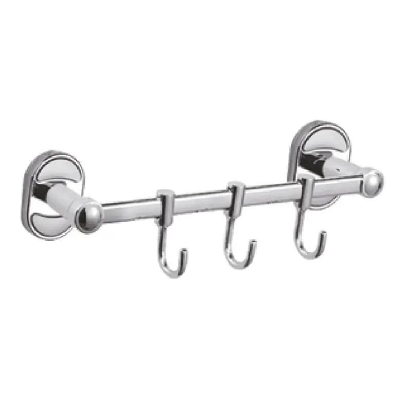 Изображение товара Планка с крючками для полотенец D-Lin D288700-3 хром