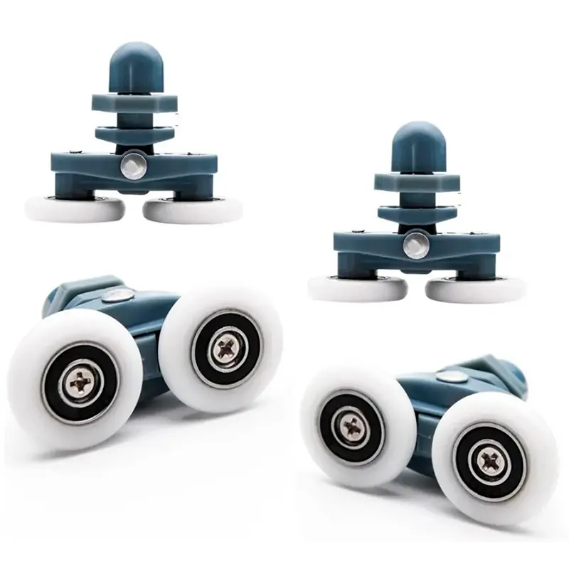 Изображение товара Комплект двойных роликов для душевой кабины D 25 мм S-R08-25/4 4 штуки