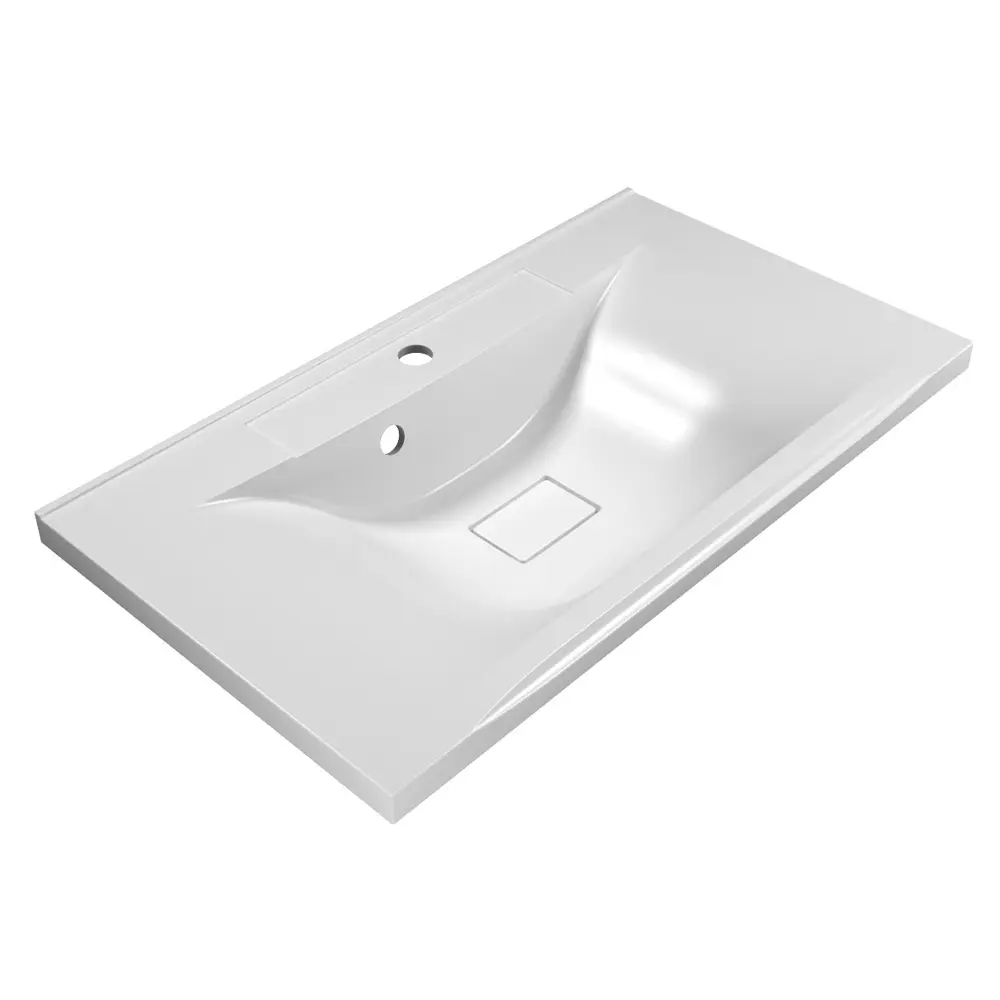 Изображение товара Раковина накладная Belbagno раковина BB800/450-LV-MR-PR 80см цвет белый