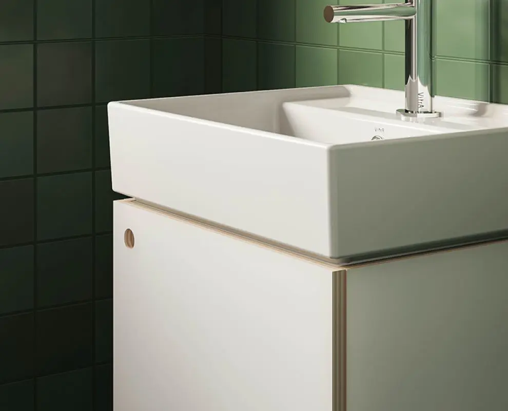 Изображение товара Раковина накладная Vitra ArchiPlan 45см цвет белый глянец 7400B003-0001