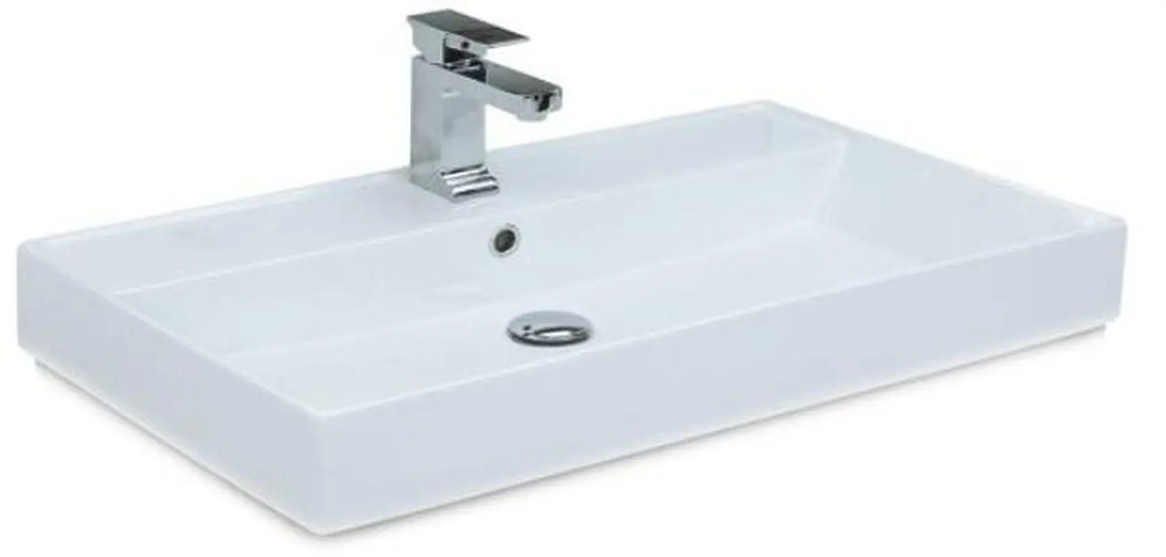 Изображение товара Раковина подвесная Aquanet латина 00242338 75.7см цвет белый