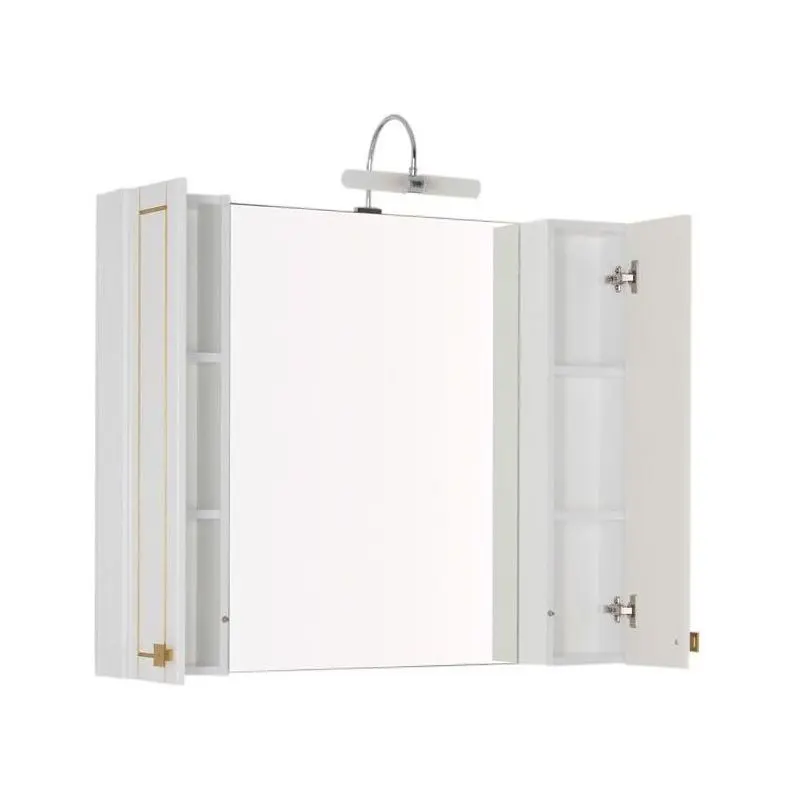 Изображение товара Шкаф зеркальный подвесной Aquanet 00186084 105x85см цвет белый