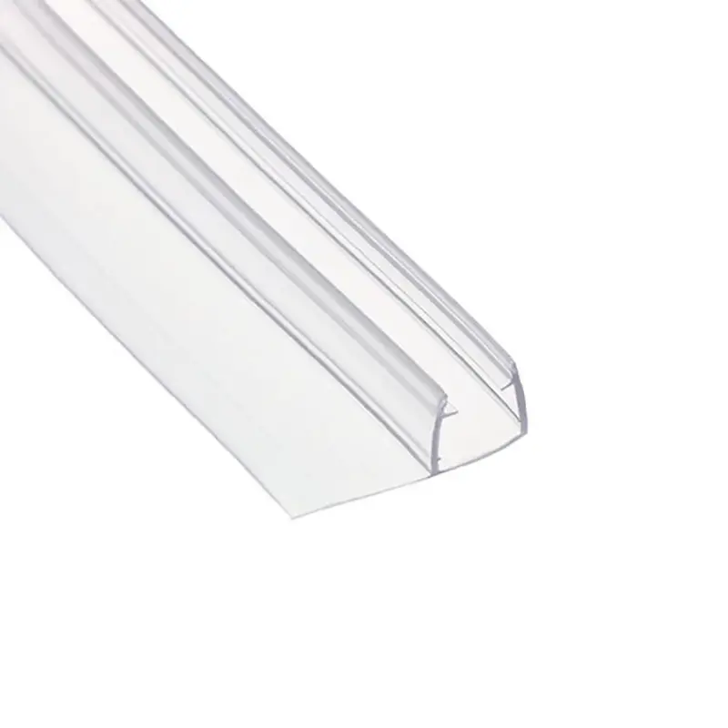 Изображение товара Уплотнитель для душевой кабины 6 мм F-образный U1750 длина 2 м лепесток 15 мм