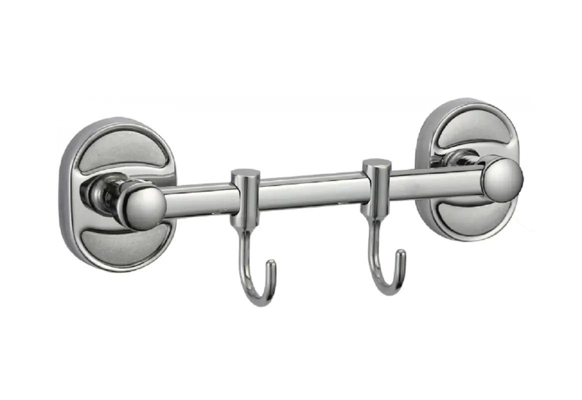 Изображение товара Крючок для ванной Savol S-008202 цвет хромированный 2 шт