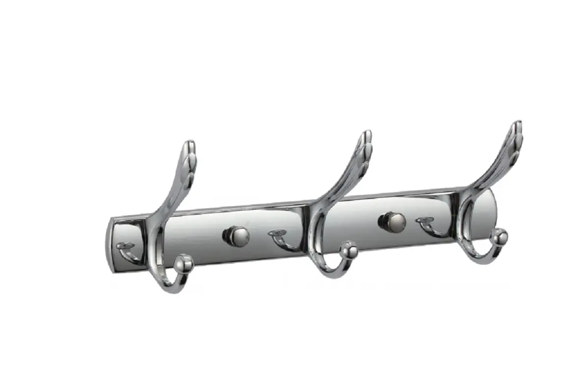 Изображение товара Крючок для ванной Savol S-06203B цвет хромированный 3 шт