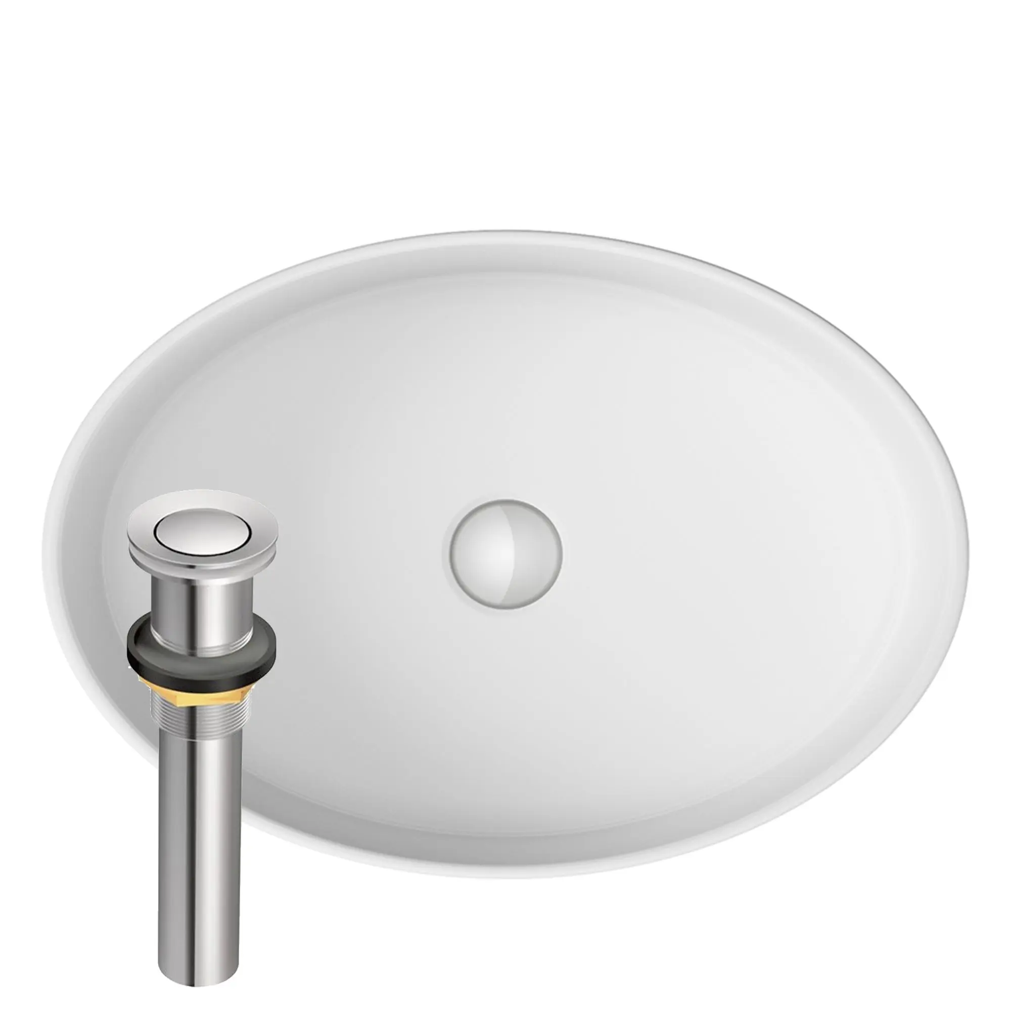 Изображение товара Раковина накладная Bauedge раковина BN00033 50см цвет белый