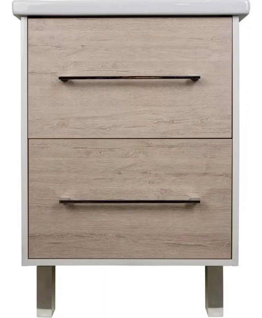 Изображение товара Тумба под раковину напольная Sanflor 81948556 76см цвет белый