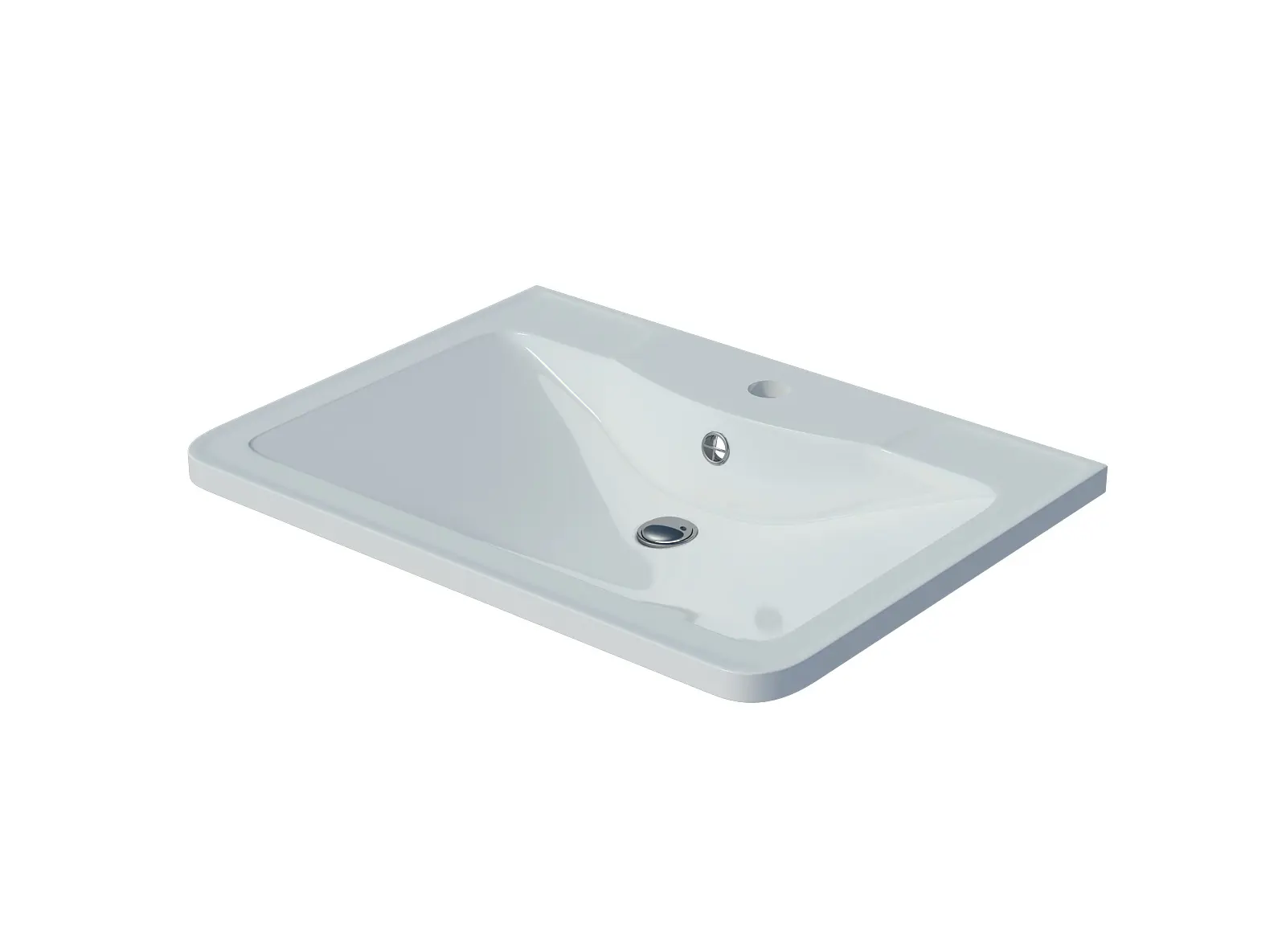 Изображение товара Раковина мебельная Madera Adel 60см цвет белый