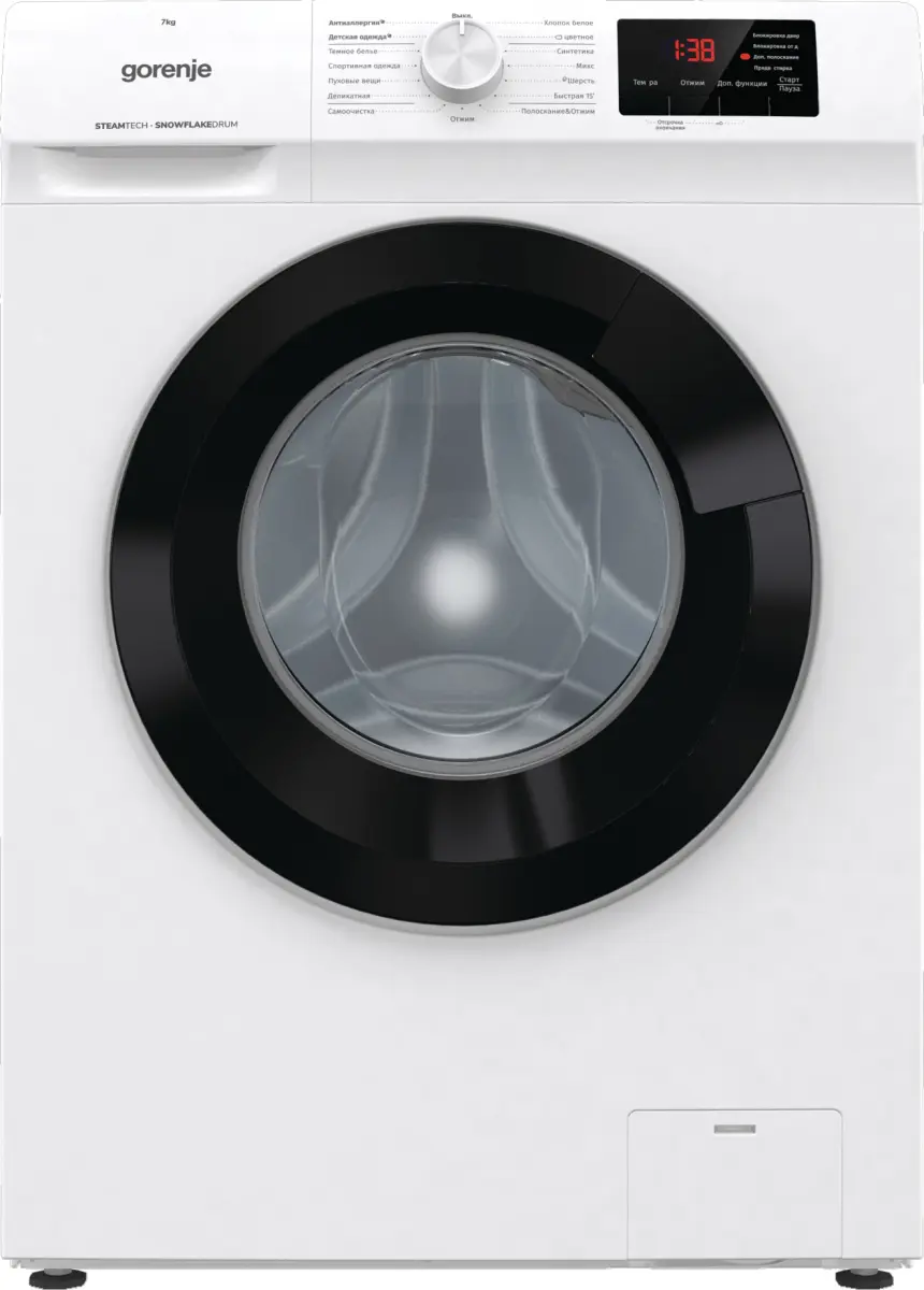 Изображение товара Стиральная машина Gorenje W1he72sfs 59.5x85x46 см 7 кг цвет белый