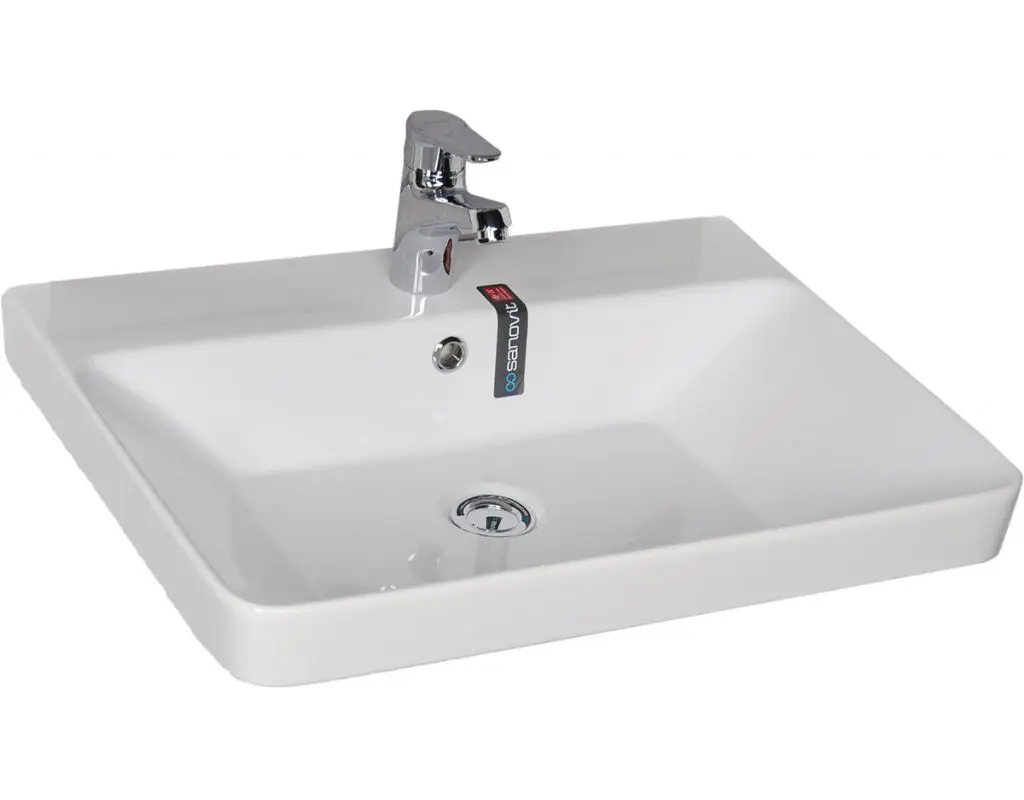 Изображение товара Раковина мебельная Sanovit luxury 11060-KL 60см цвет белый