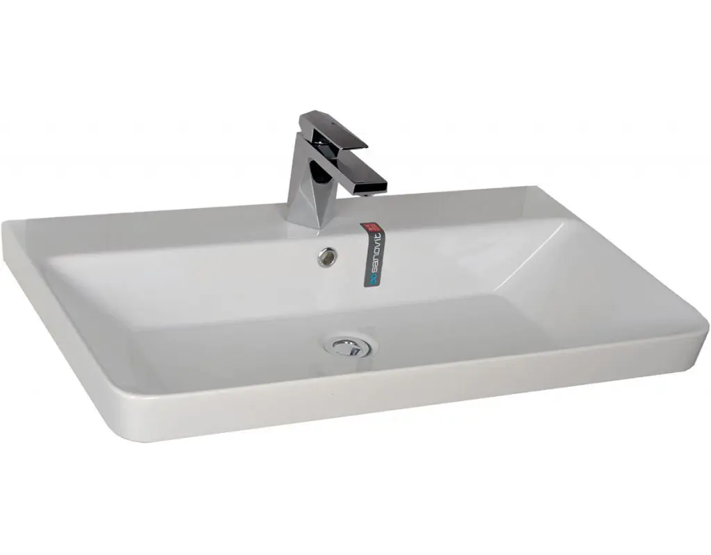 Изображение товара Раковина мебельная Sanovit luxury 11080-KL 80см цвет белый